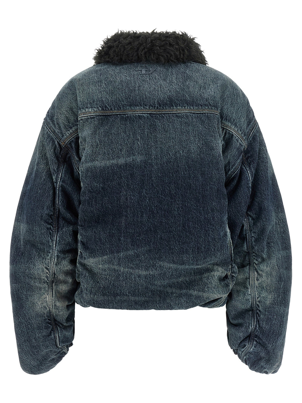 Diesel Blue Cotton Denim Jacket