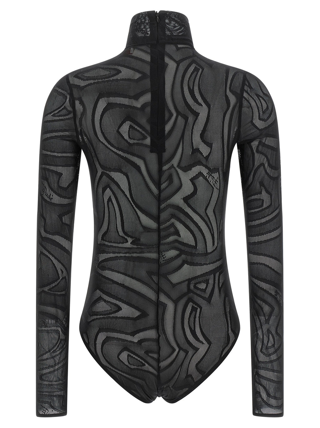 Emilio Pucci Black Polyamide Bodysuit
