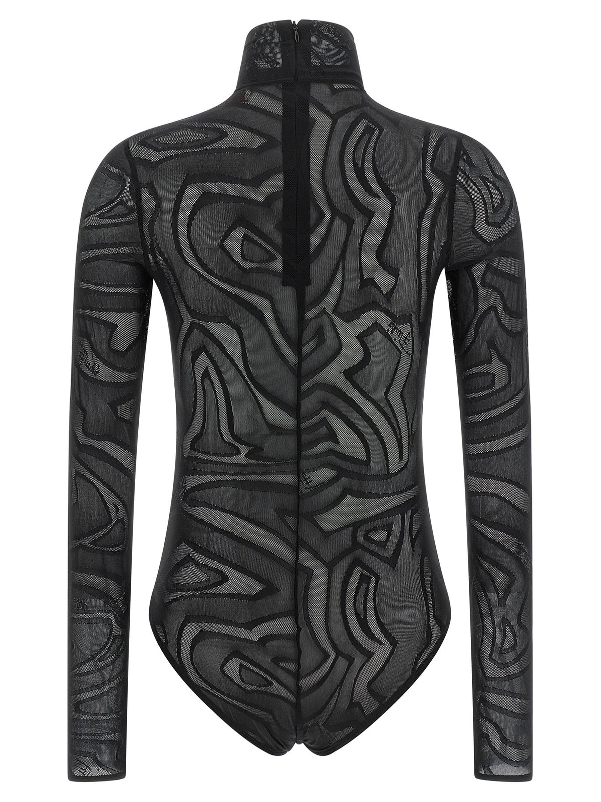 Emilio Pucci Black Polyamide Bodysuit