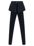 Diesel Blue Cotton Skinny Jeans