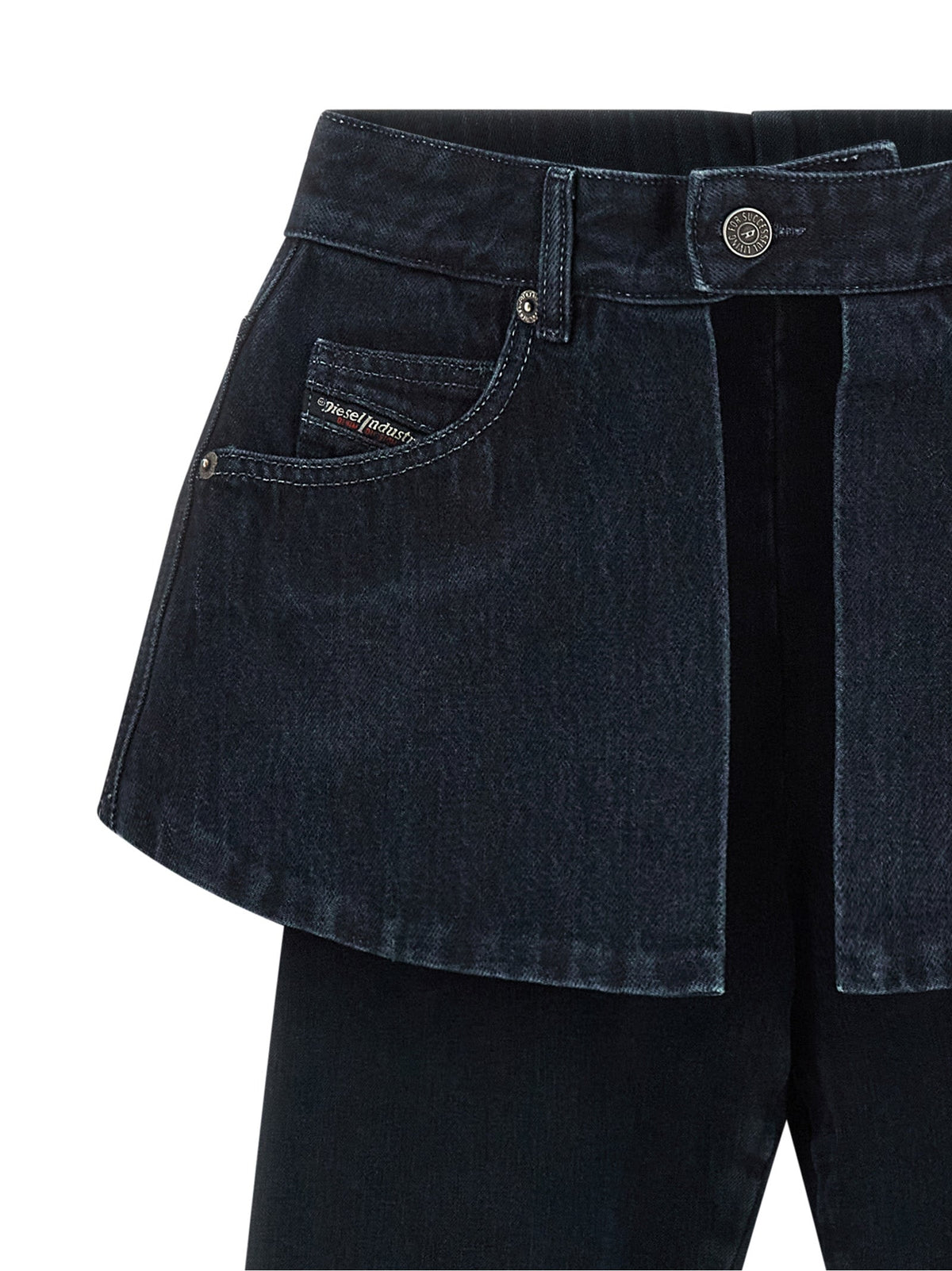 Diesel Blue Cotton Skinny Jeans