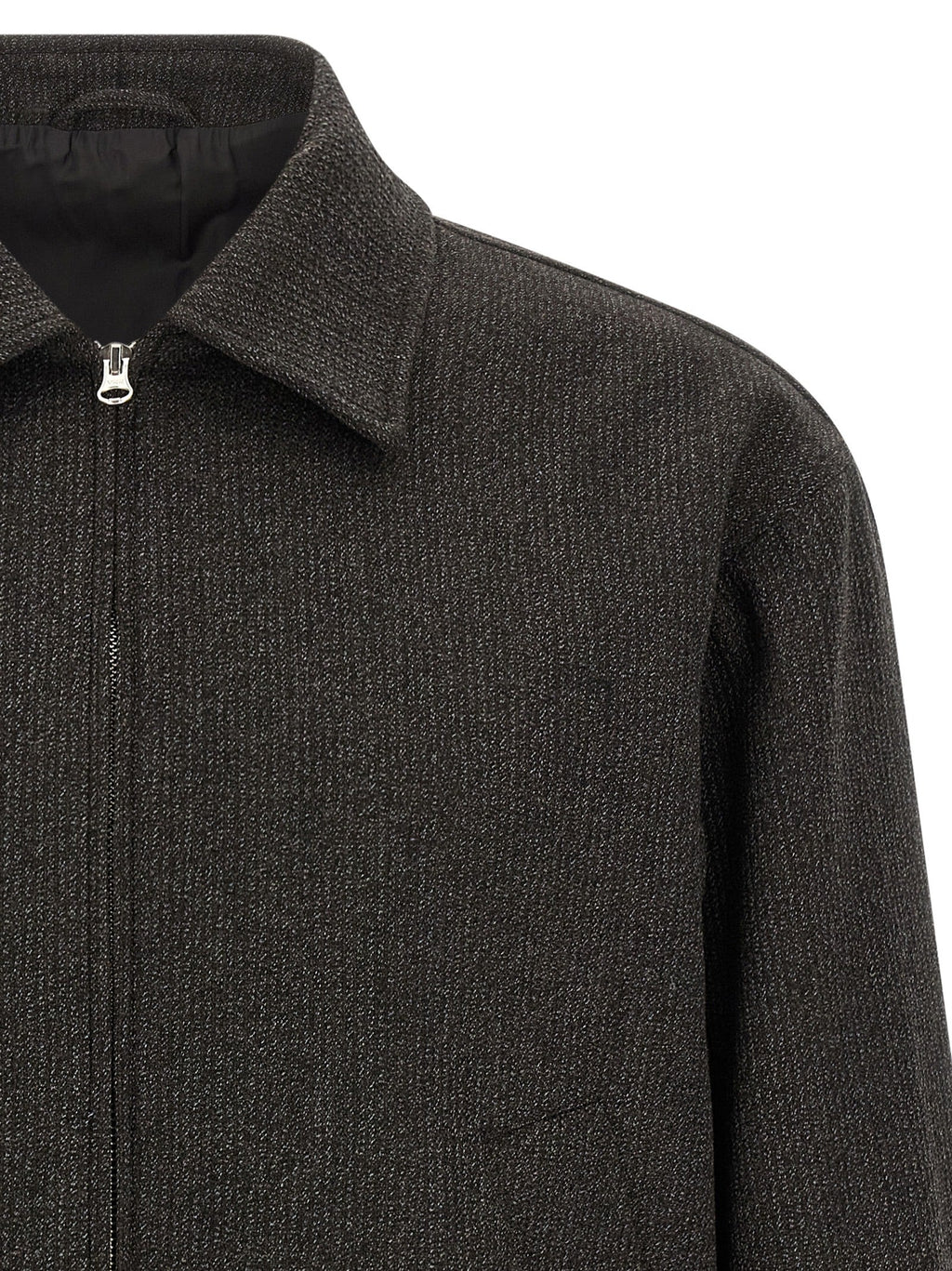 MFPEN Brown Wool Full-Length Jacket