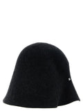 Jacquemus Black Merino Wool Hat