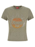 Diesel Bicolor Cotton T-Shirt