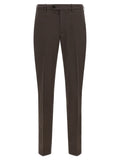 Brunello Cucinelli Brown Cotton Casual Pants