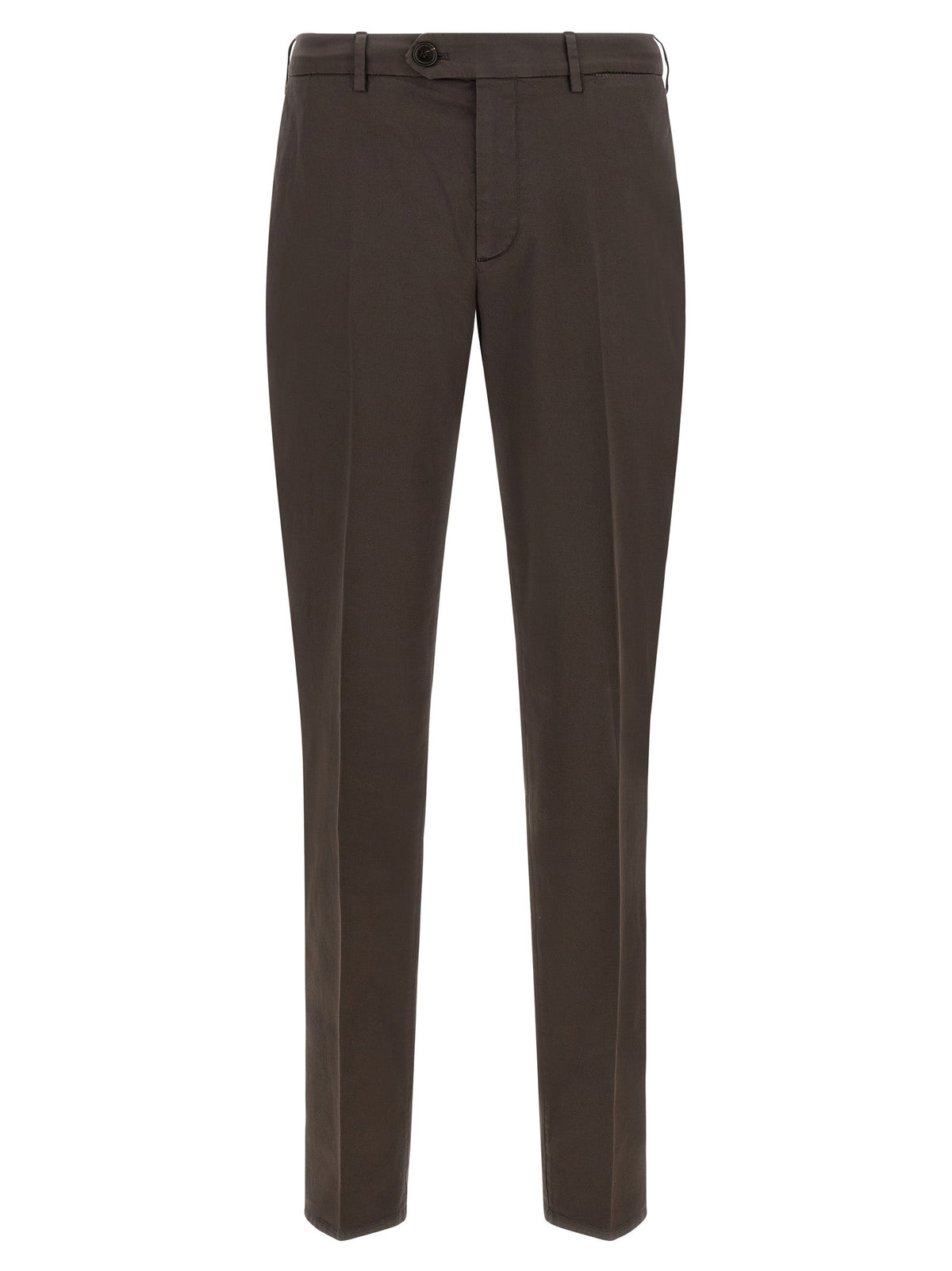 Brunello Cucinelli Brown Cotton Casual Pants