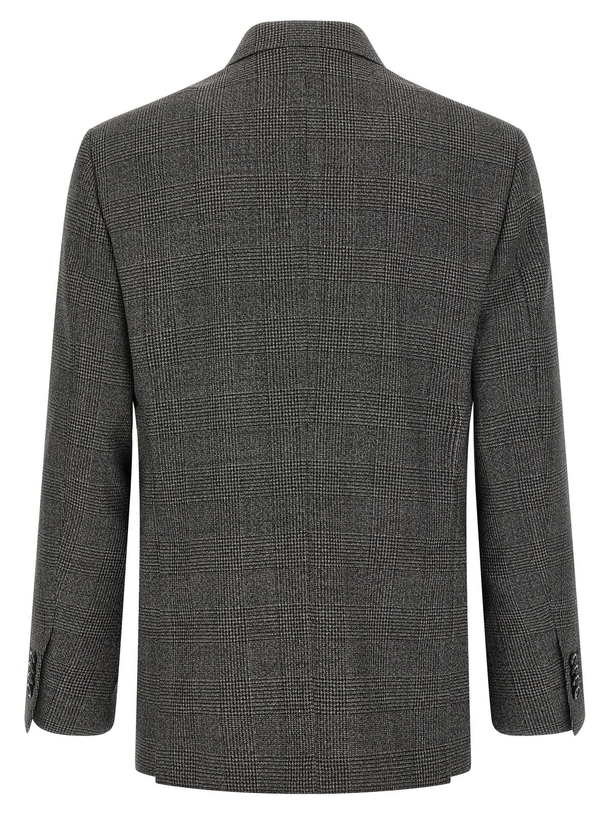 Lardini Gray Virgin Wool Two-Piece Suit