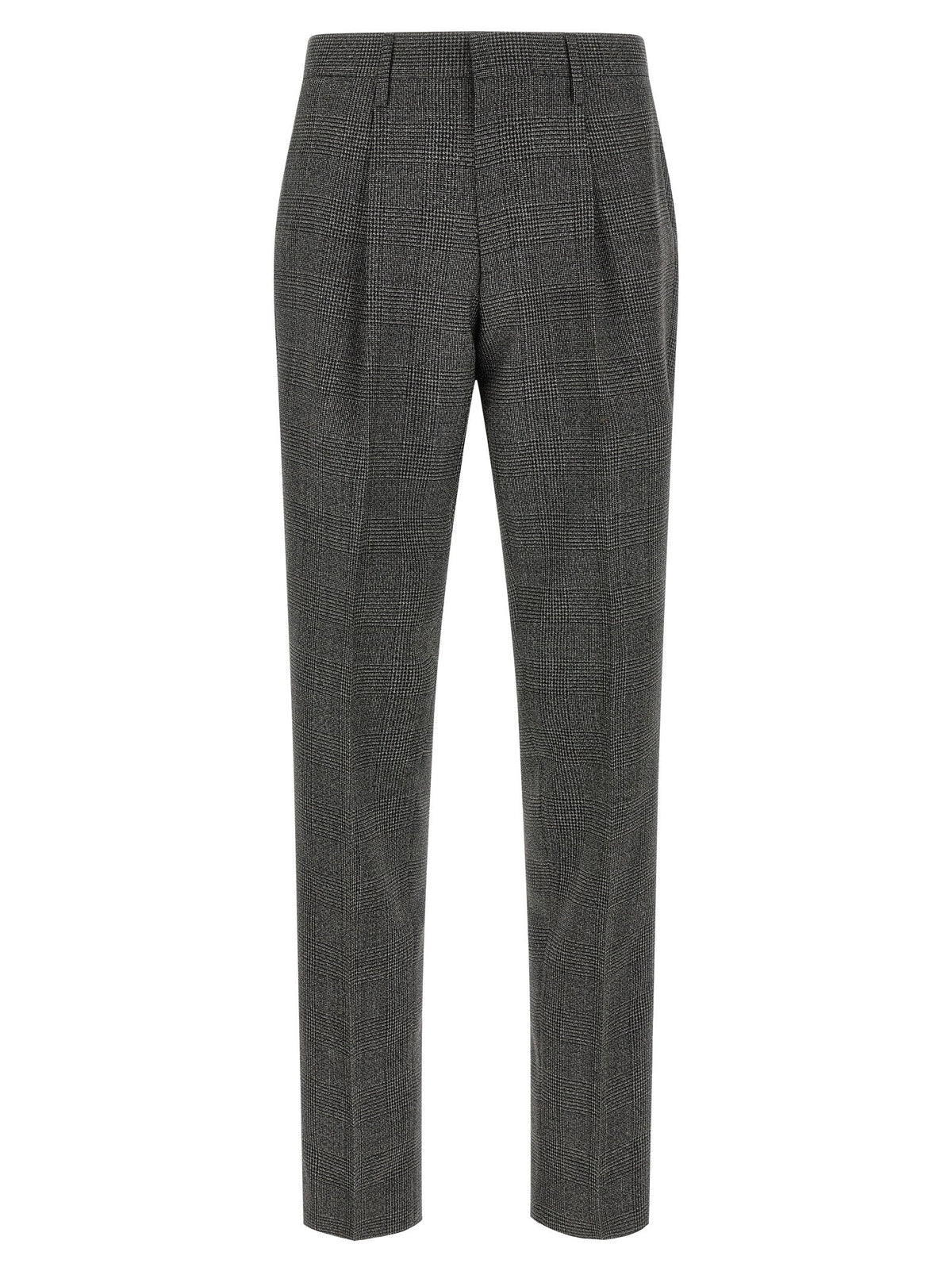 Lardini Gray Virgin Wool Two-Piece Suit