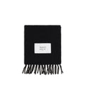 Maison Kitsuné Black Polyamide Scarf