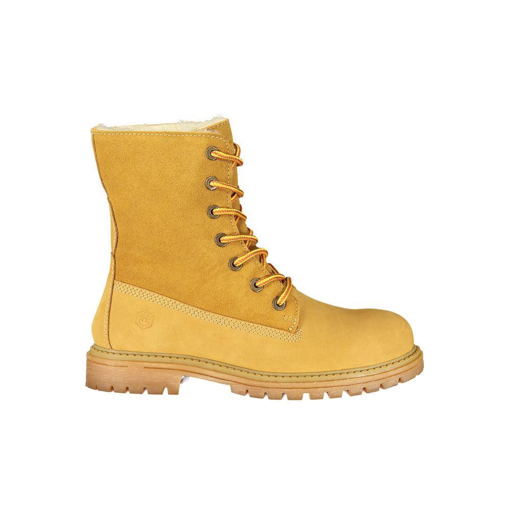 Lumberjack Yellow Polyester Ankle Boots