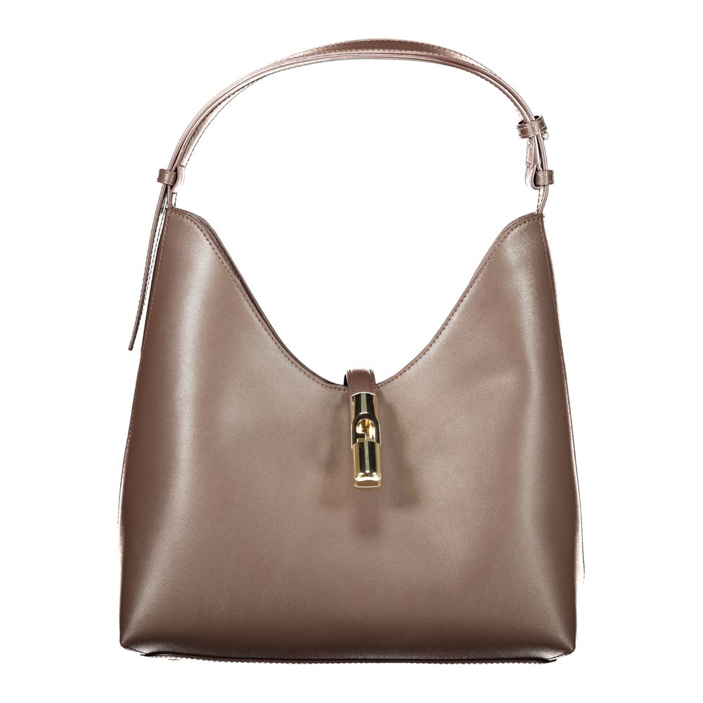 Furla Brown Leather Handbag