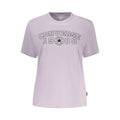 Converse Purple Cotton T-Shirt