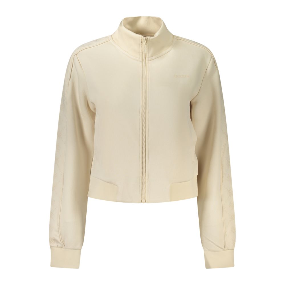 Guess Jeans Beige Polyester Sweatshirt