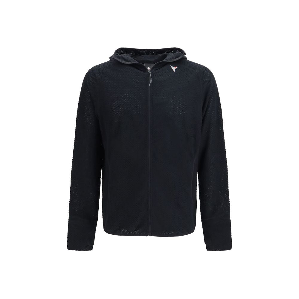 ROA Black Polyester Sweatshirt