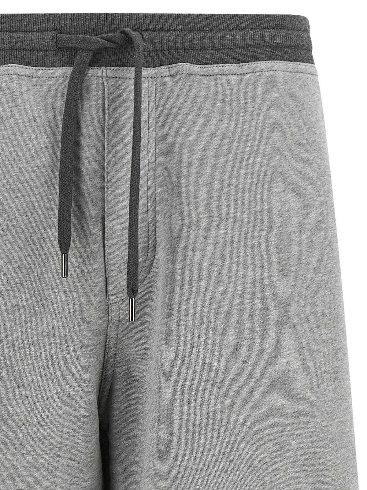 Brunello Cucinelli Gray Cotton Bermuda Shorts