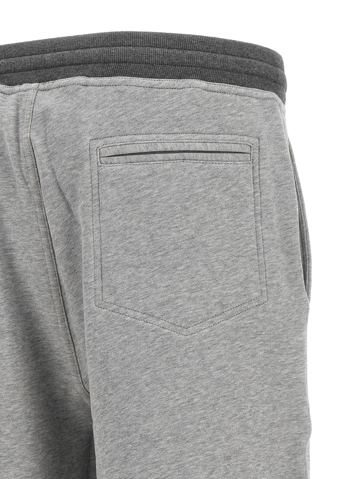 Brunello Cucinelli Gray Cotton Bermuda Shorts