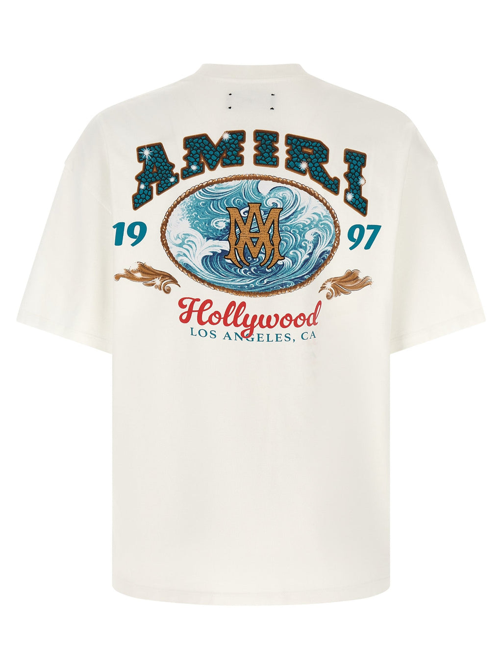 Amiri White Cotton T-Shirt