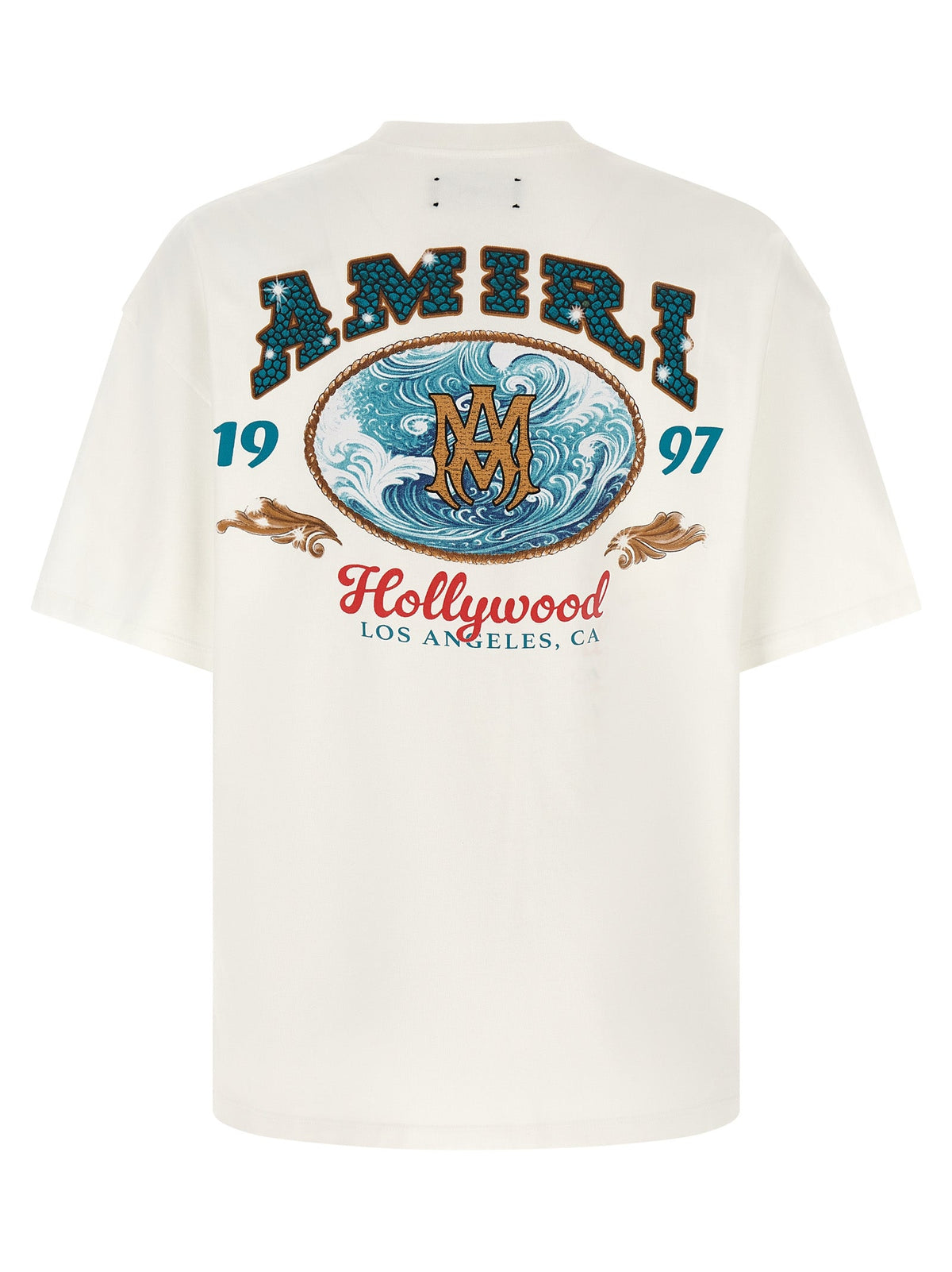 Amiri White Cotton T-Shirt