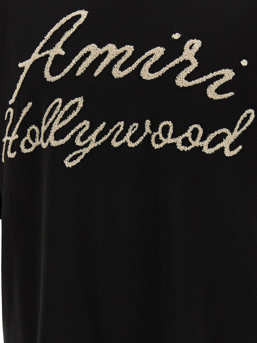 Amiri Black Cotton T-Shirt