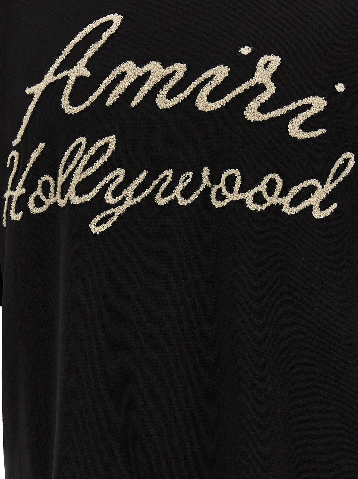 Amiri Black Cotton T-Shirt