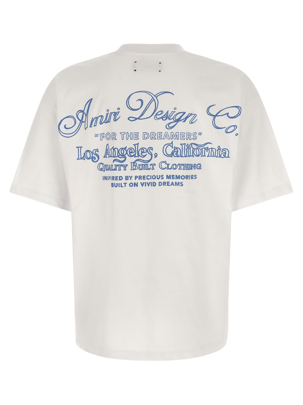 Amiri White Cotton T-Shirt