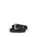 Brunello Cucinelli Brown Calf Leather Bos Taurus Regular Belt