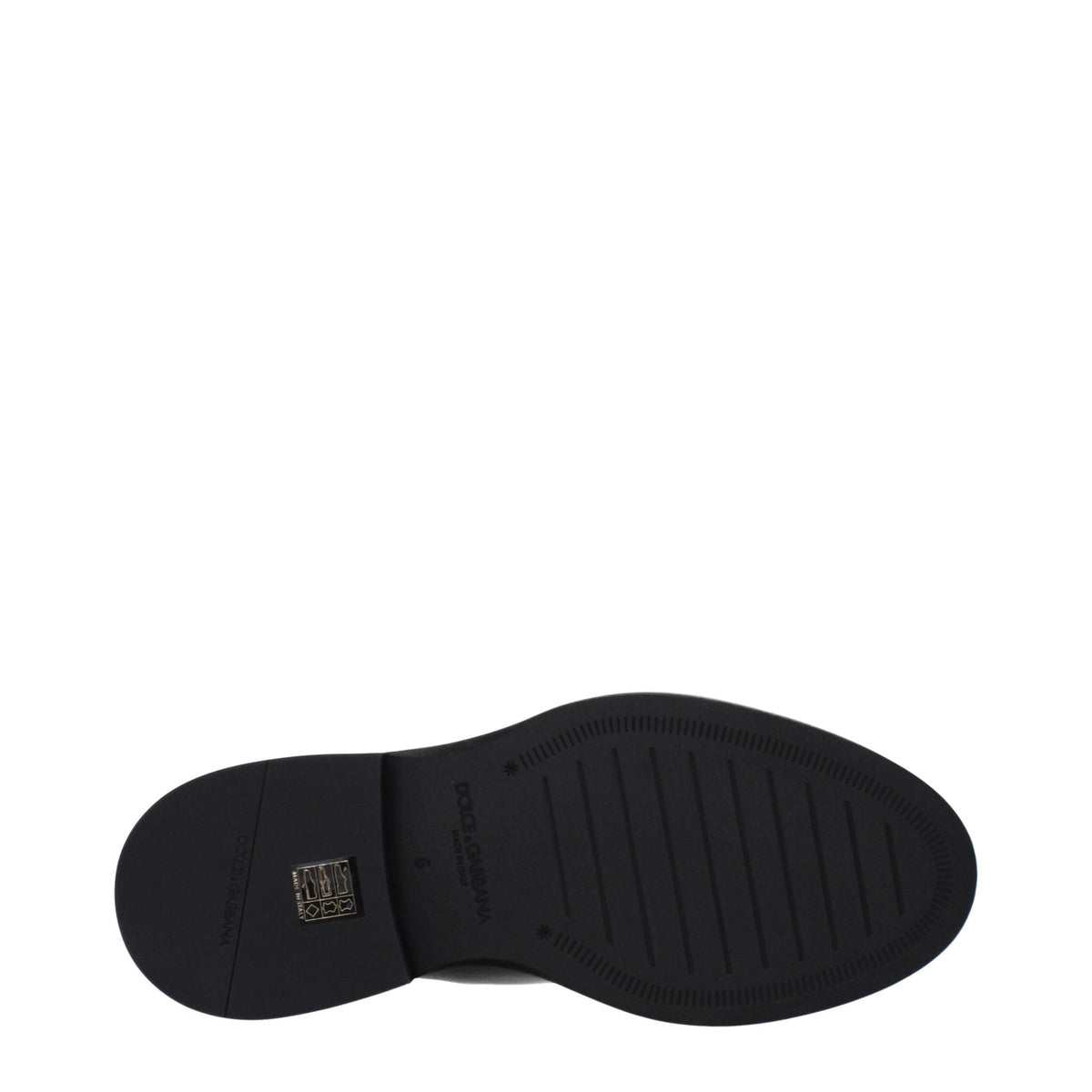 Dolce & Gabbana Black Leather Ankle Boots
