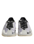 Dolce & Gabbana Black Silver NS1 Men Low Top Sneakers Shoes