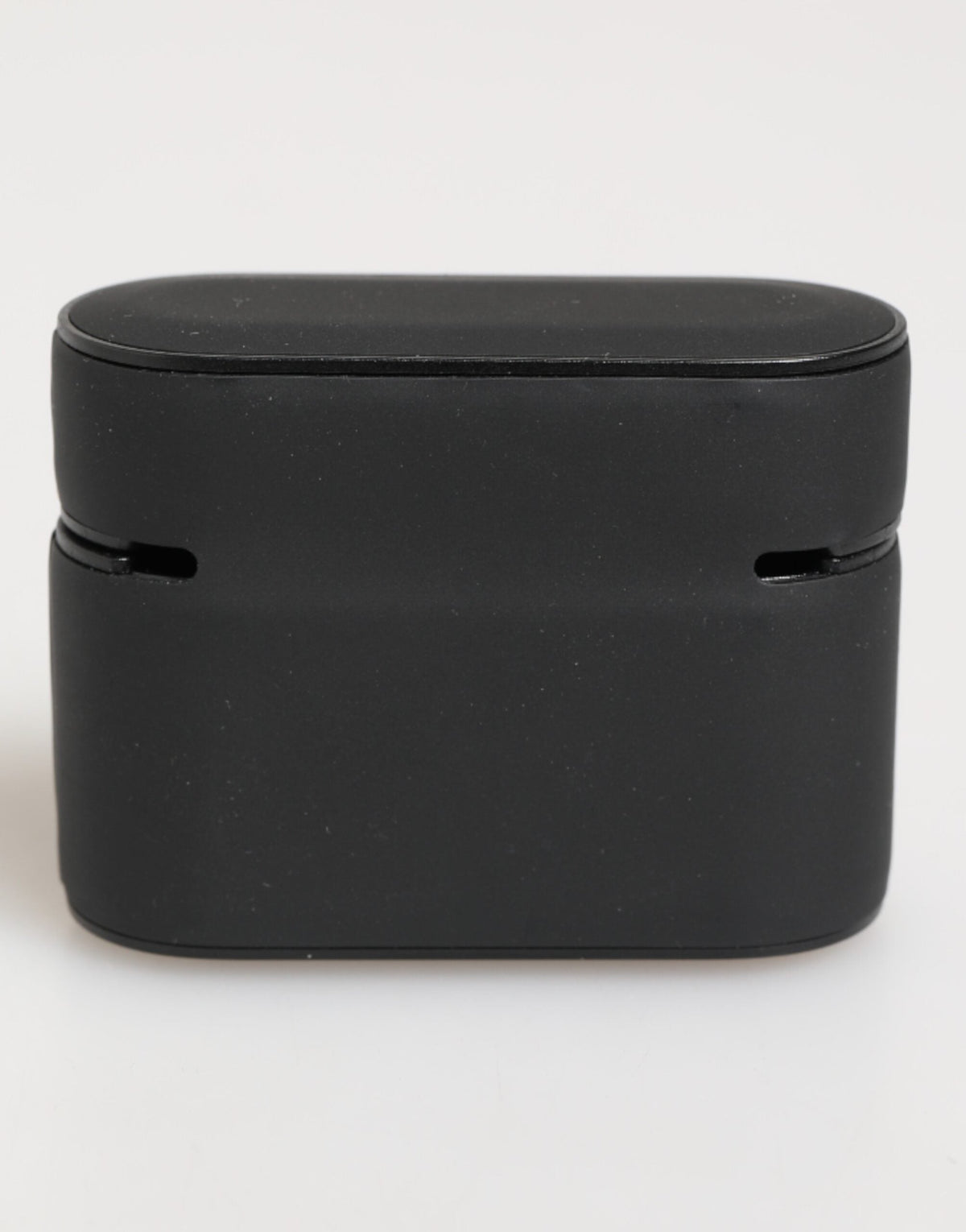 Dolce & Gabbana Black Orange Rubber Logo Embossed Accessory Airpods Case