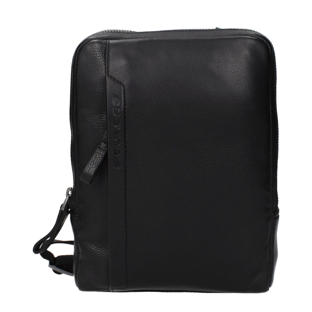 Piquadro Black Leather Crossbody Bag