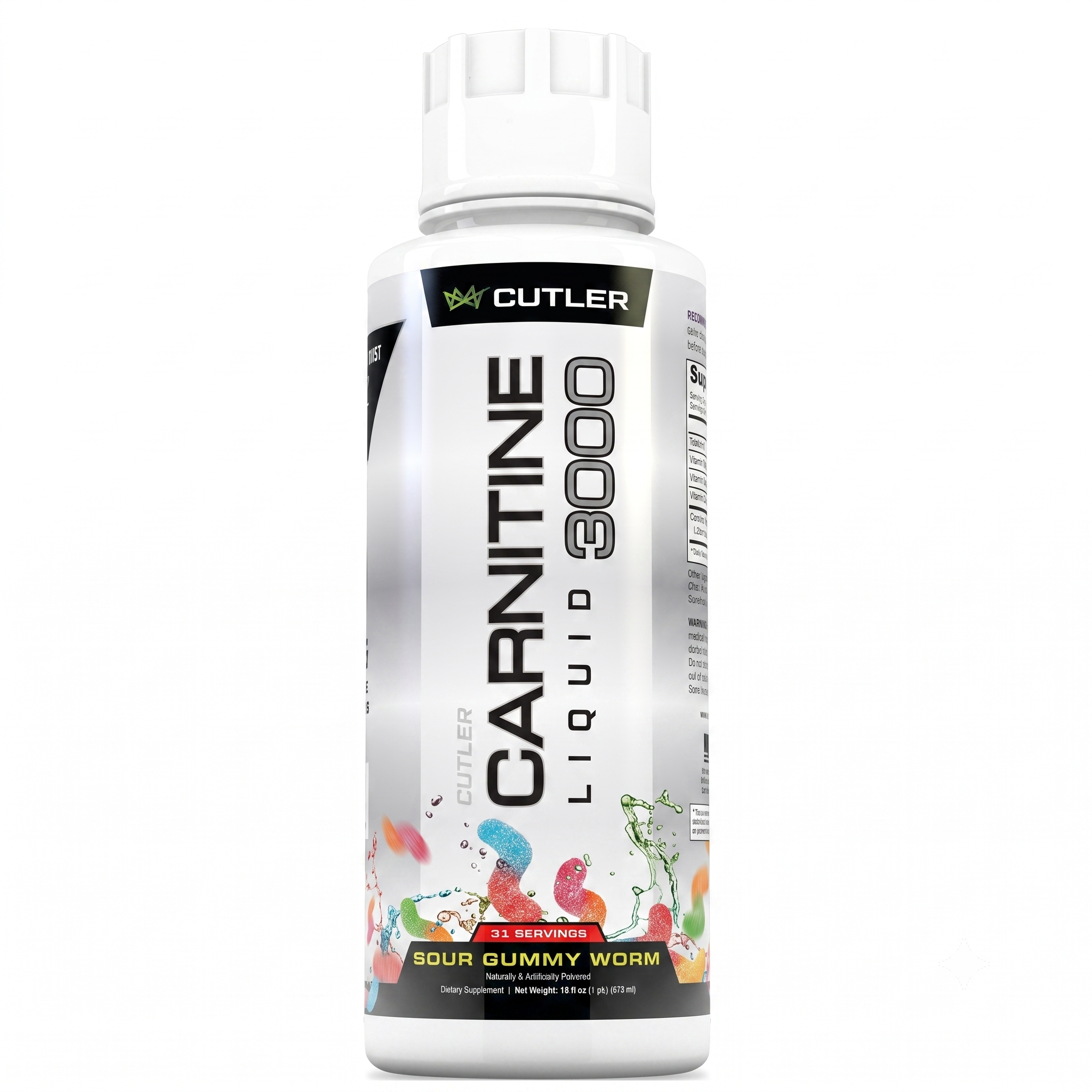 Cutler Nutrition Carnitine 3000 Liquid Sweet and Sour