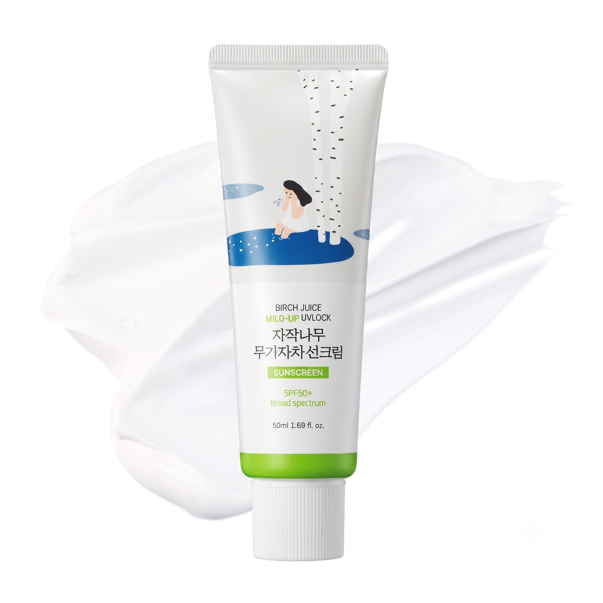 ROUND LAB Birch Juice Moisturizing Sunscreen SPF 50+ 50ml
