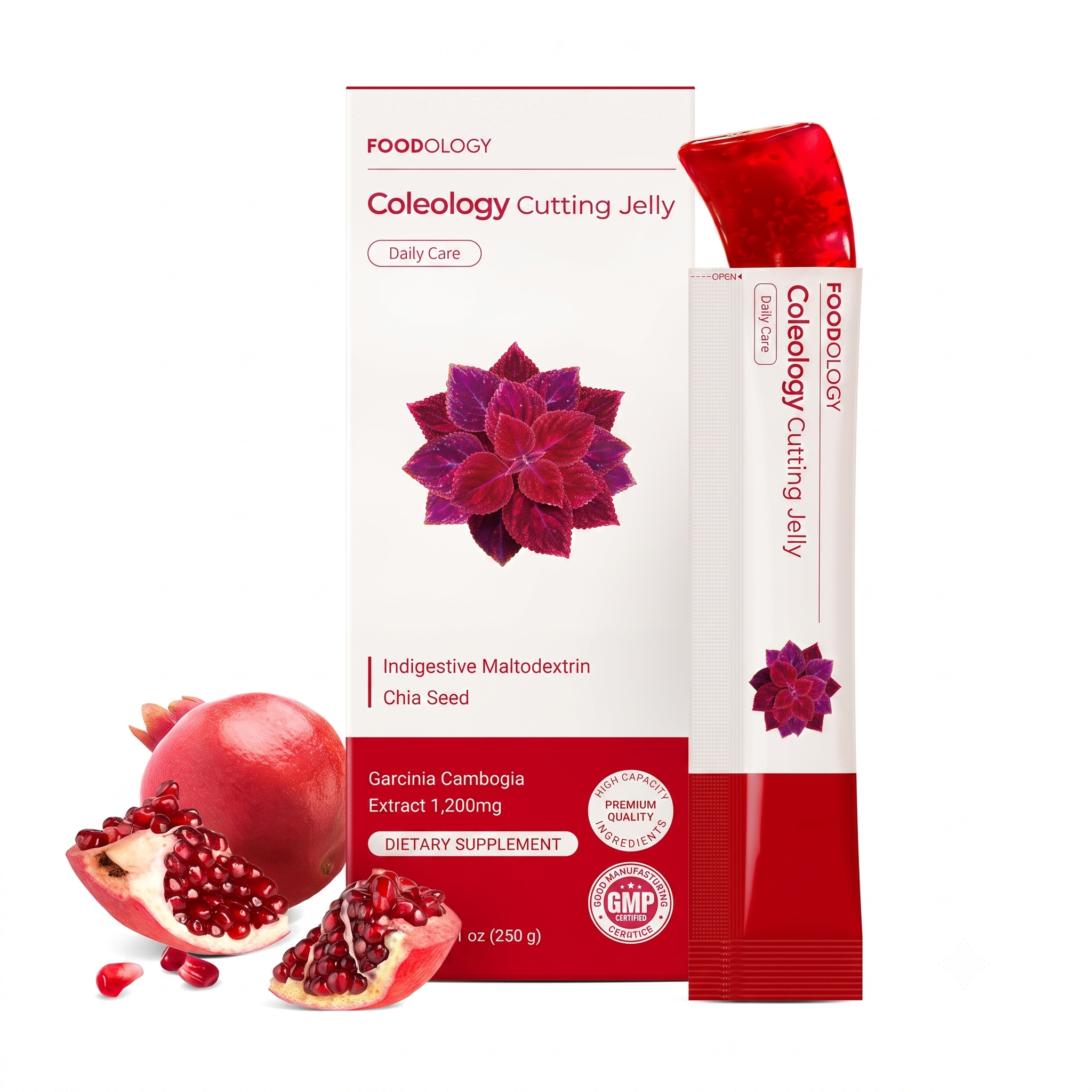 FOODOLOGY Coleology Cutting Jelly 10 Sticks 250g