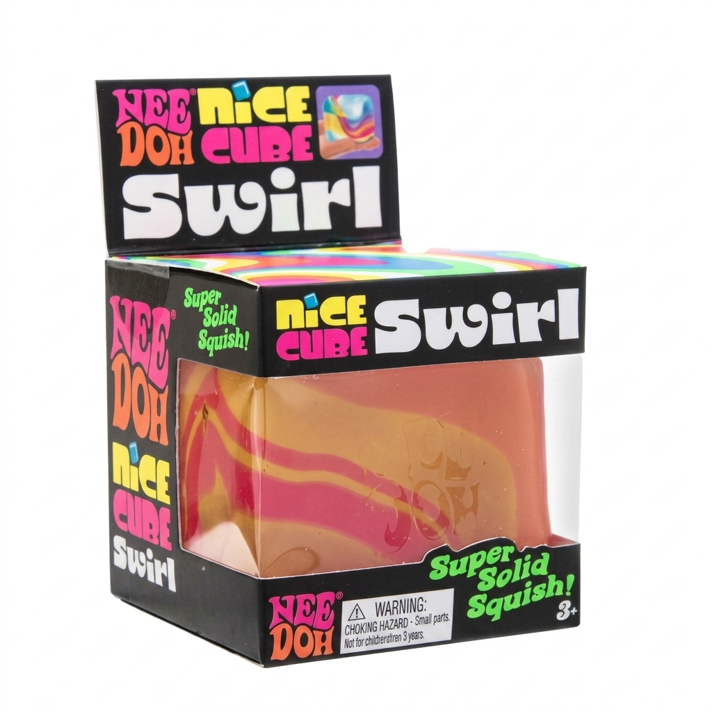 Nee Doh Nice Cube Swirl Sensory Fidget Toy