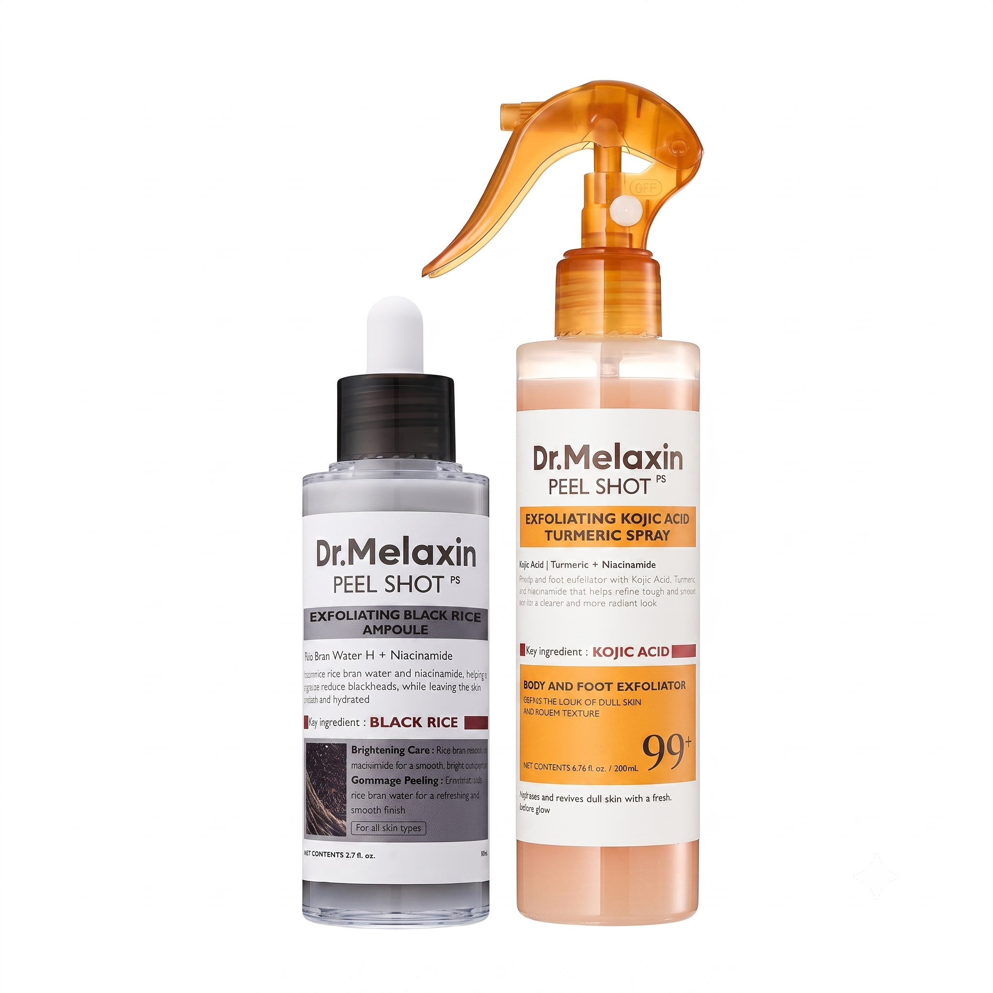 Dr Melaxin Peel Shot Duo