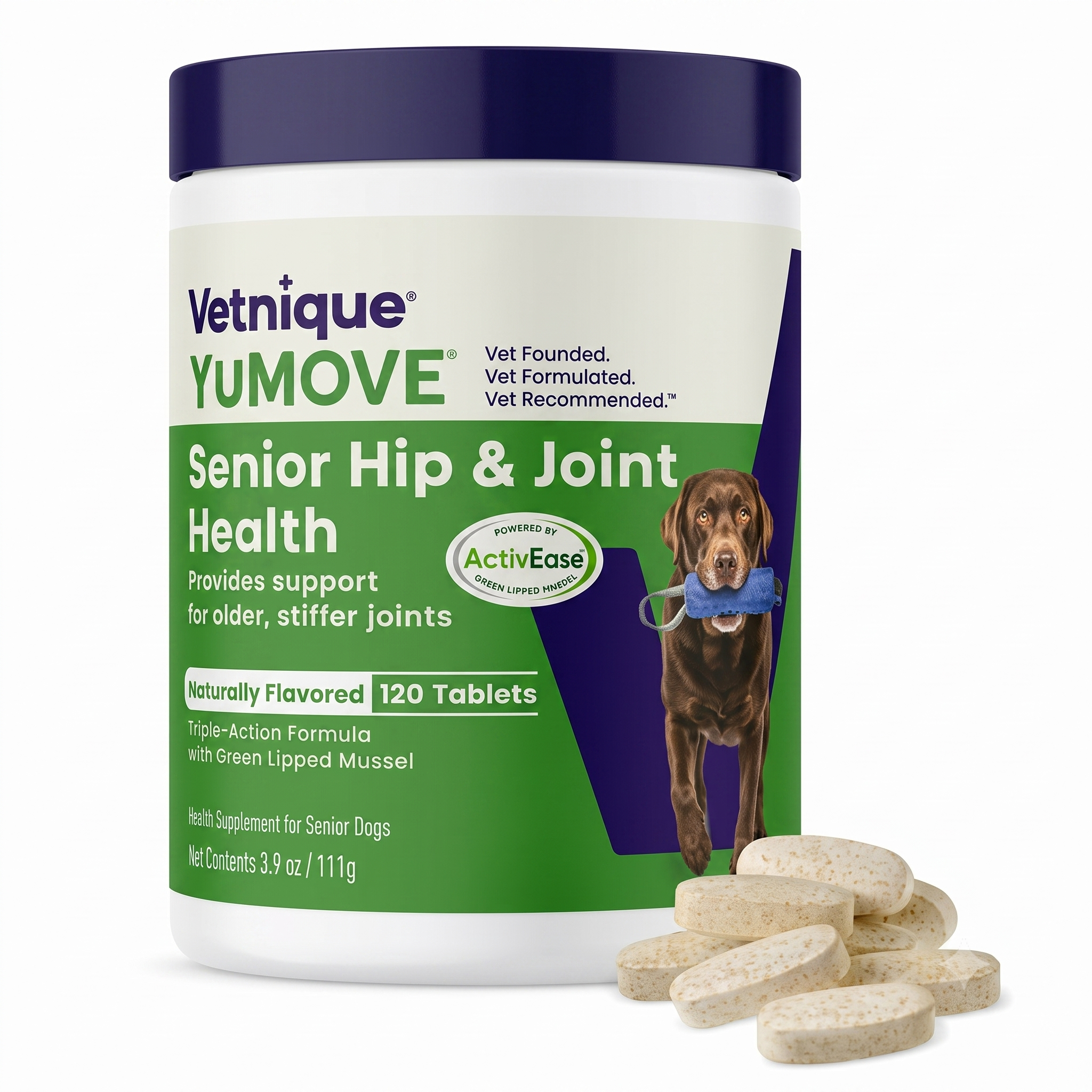 YuMOVE Joint and Digestive Care for Senior Dogs 120 Tablets