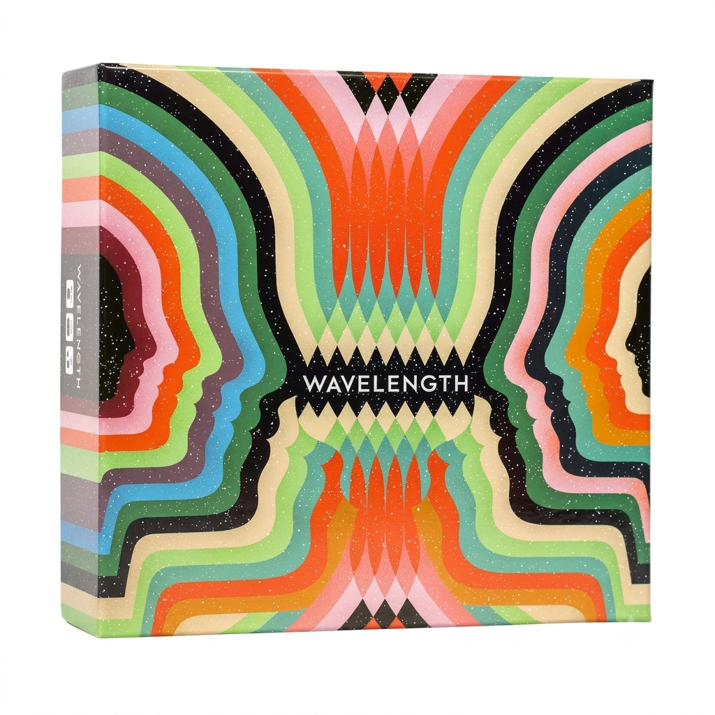 CMYK Wavelength Mind Reading Party Game