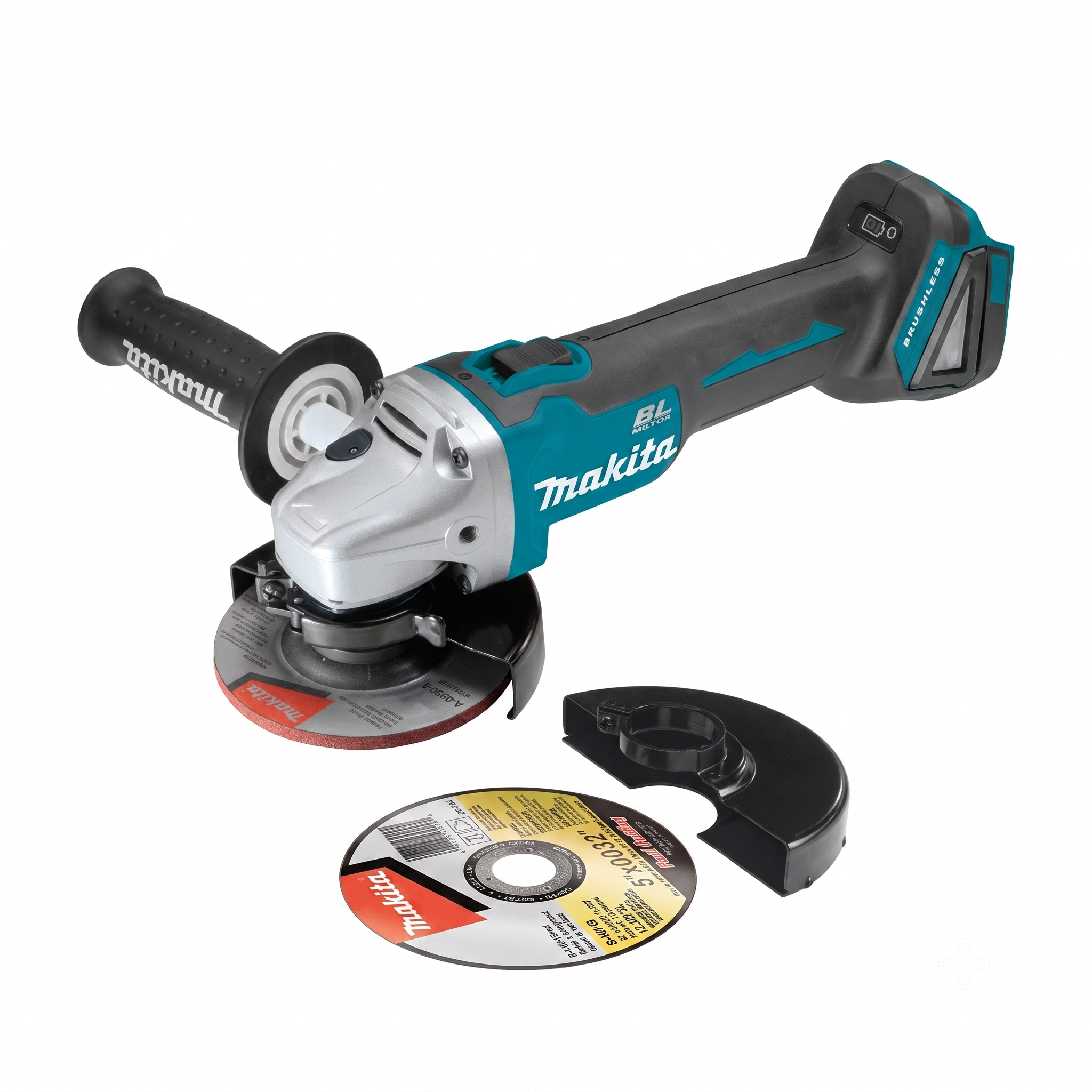 Makita 18V 100mm DGA404 Brushless Angle Grinder
