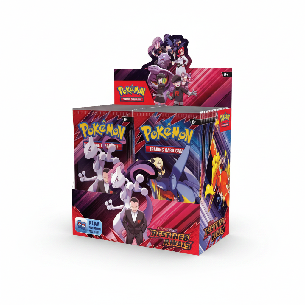 Pokémon Destined Rivals Booster Box - Shop App Compliant Product Image