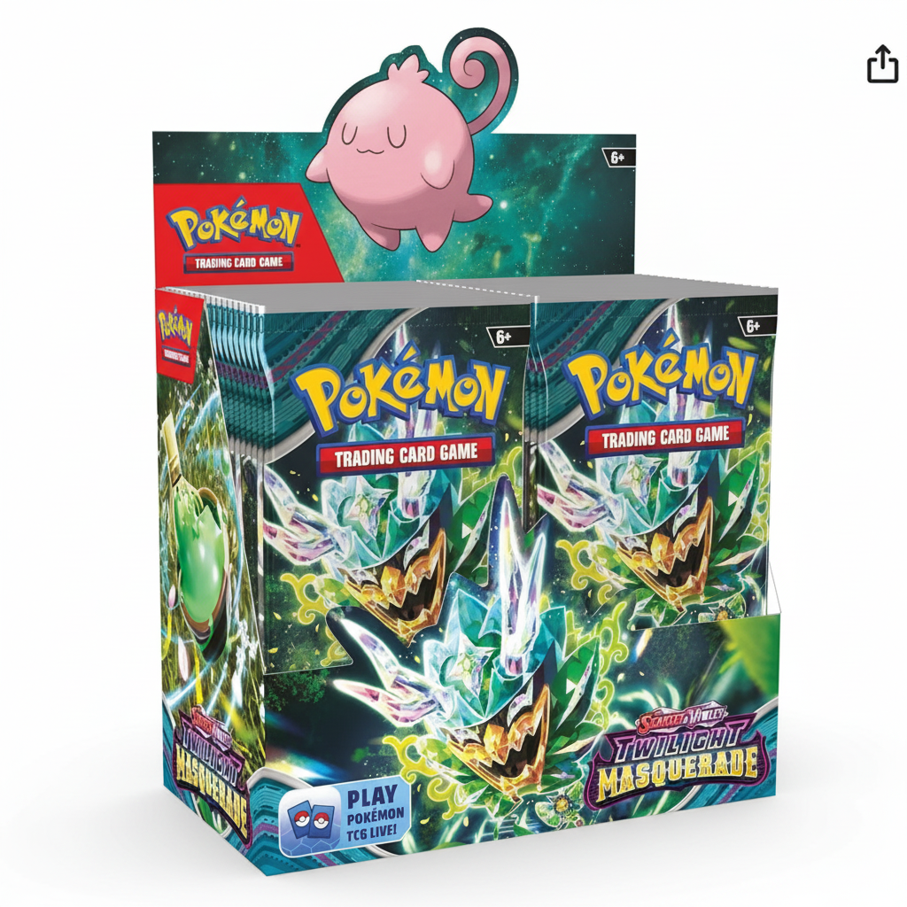 Pokémon Twilight Masquerade Booster Box - Shop App Compliant Product Image